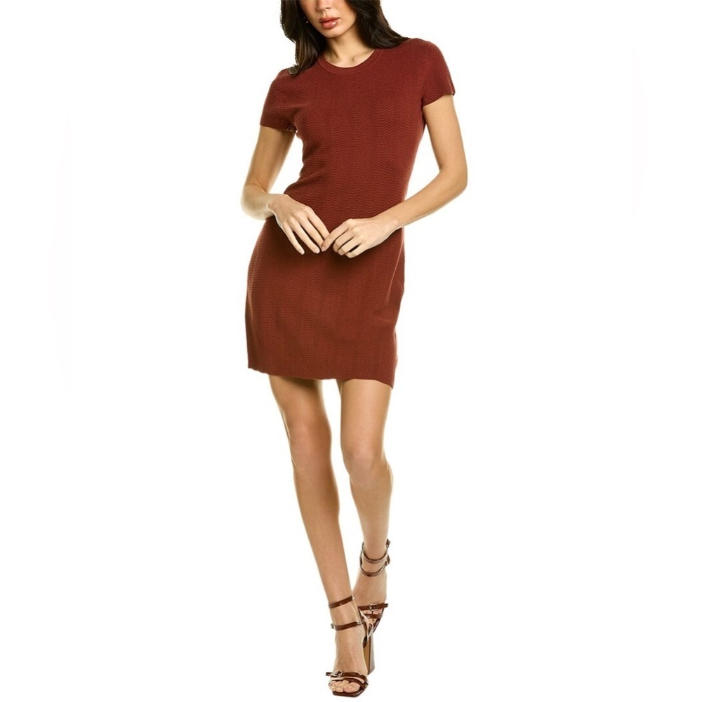 Theory Branteen Sheath Dress in Brown Size Medium